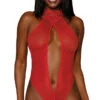 Dreamgirl Sheer Sensuality Teddy -Lingerie And Swimwear Store DG 12679 Lipstick Red F 2022OCTOBER50934