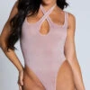 Rose Gold Romance Teddy 2 Rose Gold Romance Teddy -Lingerie And Swimwear Store EC 30433 PINK PS05172019 3