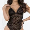 Velvet Burnout Animal Teddy -Lingerie And Swimwear Store EC 31497 FS 2020SEP24985