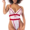 Candy Striper Lingerie Costume -Lingerie And Swimwear Store ES 6486 Nurse Front 2023APRIL