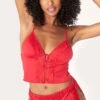 Cheeky Romance Pajama Set 2 Cheeky Romance Pajama Set -Lingerie And Swimwear Store ES 7417 RED 01 Yandy PS03302022