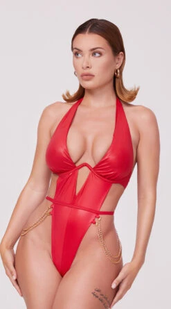 Yandy X Lana Rhoades Red Light Vision Bodysuit