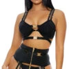 Forplay Instant Click Bra Set -Lingerie And Swimwear Store FP 770207 black alt3 lg 2020SEP23861