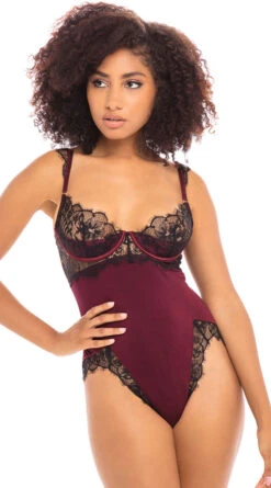 Want You In The Worst Way Teddy -Lingerie And Swimwear Store OL 51 11425 ZFDBK FRONT BA 2020NOV25636