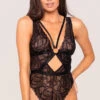 Favor Strappy Lace Teddy -Lingerie And Swimwear Store OL 52 11208 BLACK YANDY PDP PS10052022 27