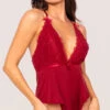 Breakfast In Bed Romper 1 Breakfast In Bed Romper -Lingerie And Swimwear Store OL LG 11633 RED YANDY PDP PS10052022 27