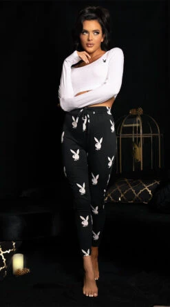 Playboy Celebrity Lounge Pant Set 11 Playboy Celebrity Lounge Pant Set -Lingerie And Swimwear Store PB PBL2016 1 PBHOLIDAY PS10152020