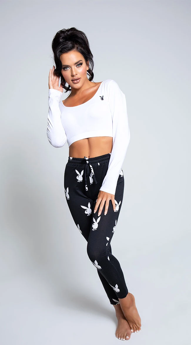 Playboy Celebrity Lounge Pant Set 9 Playboy Celebrity Lounge Pant Set - Image 7