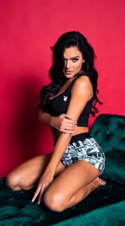 Playboy Got It Covered Lounge Short Set -Lingerie And Swimwear Store PB PBL5016 2 EDS YANDY 2021PBHOLIDAY