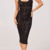Mediterranean Chic Midi Dress -Lingerie And Swimwear Store POP D2074FV Black F Yandy PS07272022 V2