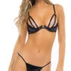 Rene Rofe Vinyl Vibes Bra Set 1 Rene Rofe Vinyl Vibes Bra Set -Lingerie And Swimwear Store RR 53030 front 2023APRIL