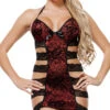 Strappy Side Halter Chemise 1 Strappy Side Halter Chemise -Lingerie And Swimwear Store SA J1057 CAT2014