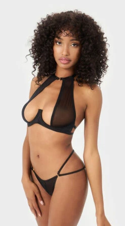 Yandy Arouse Me Open Cup Bra Set -Lingerie And Swimwear Store YD 11616Y BLACK 03 YANDY PS03312022