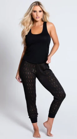 Yandy Casual Cutie Lounge Set -Lingerie And Swimwear Store YSM PL YA0300 BLACK 3 PS03202019 PROD Edit